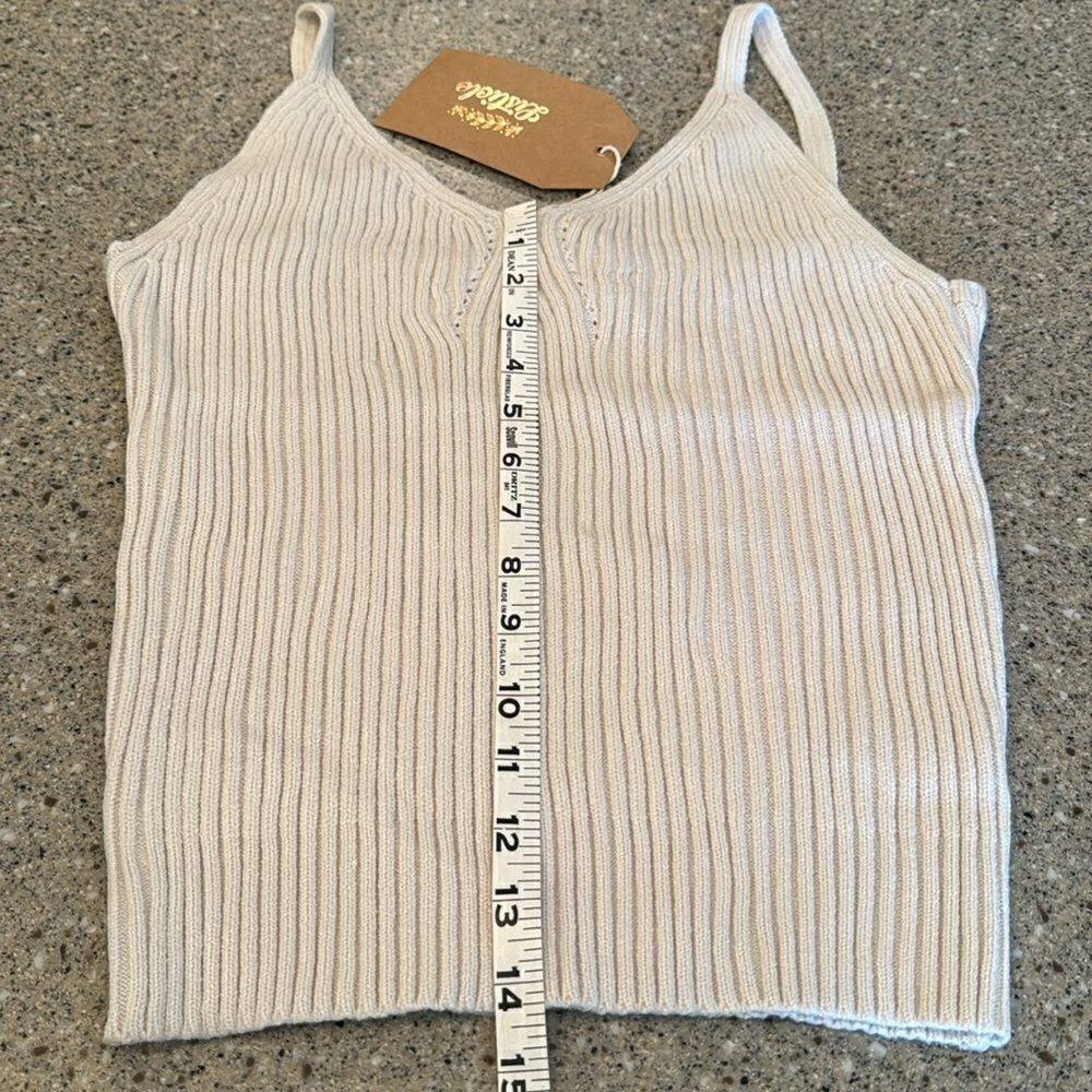 LISTICLE Ribbed Sweater Tank Top *NEW* - Picture 8 of 11